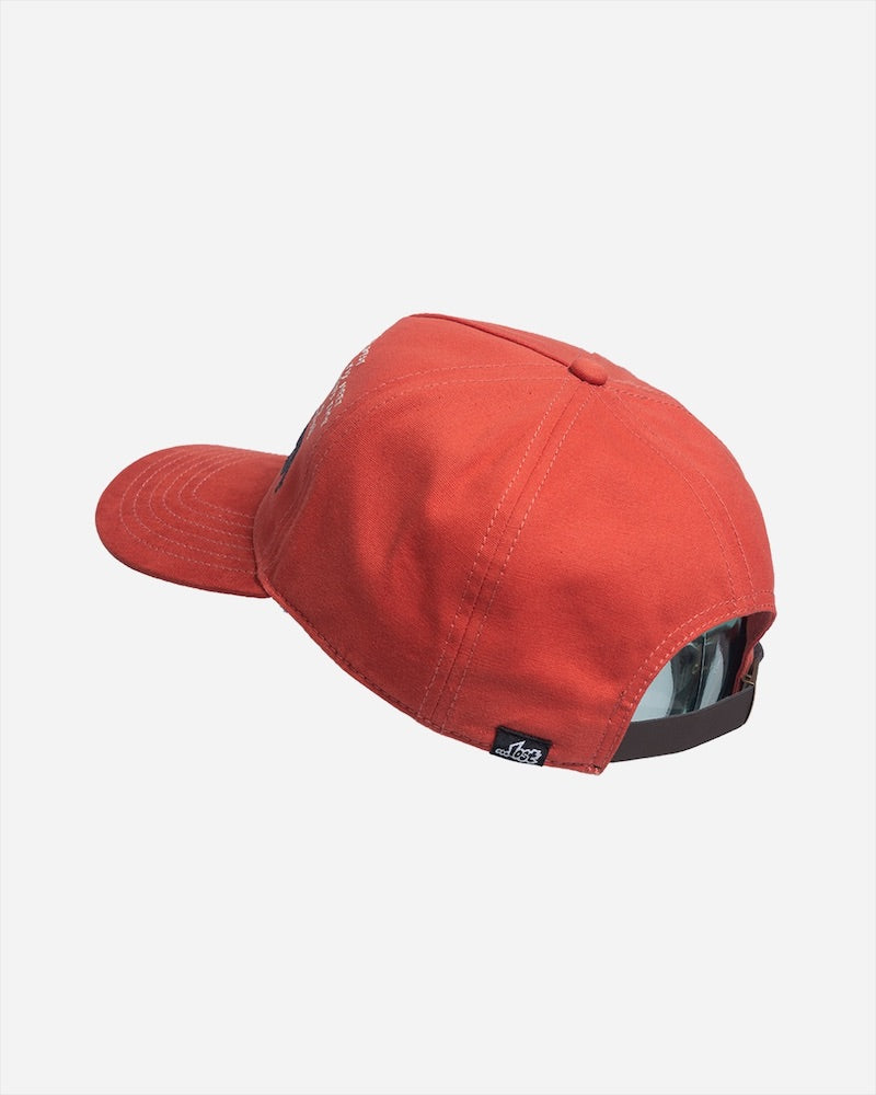 Water's Edge Strapback Hat Brick