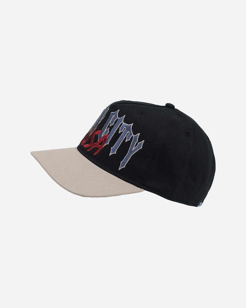 Surf City Strapback Black / Grey