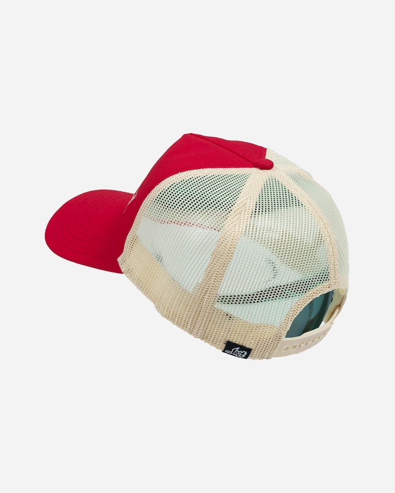 King Of Surf Trucker Faded Red / Off White