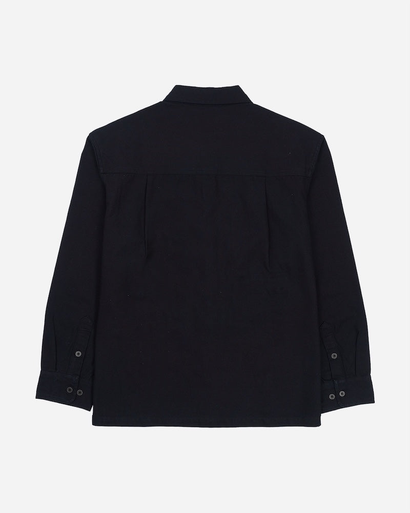 Slacker Long Sleeve Woven Black