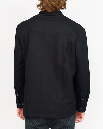 Slacker Long Sleeve Woven Black