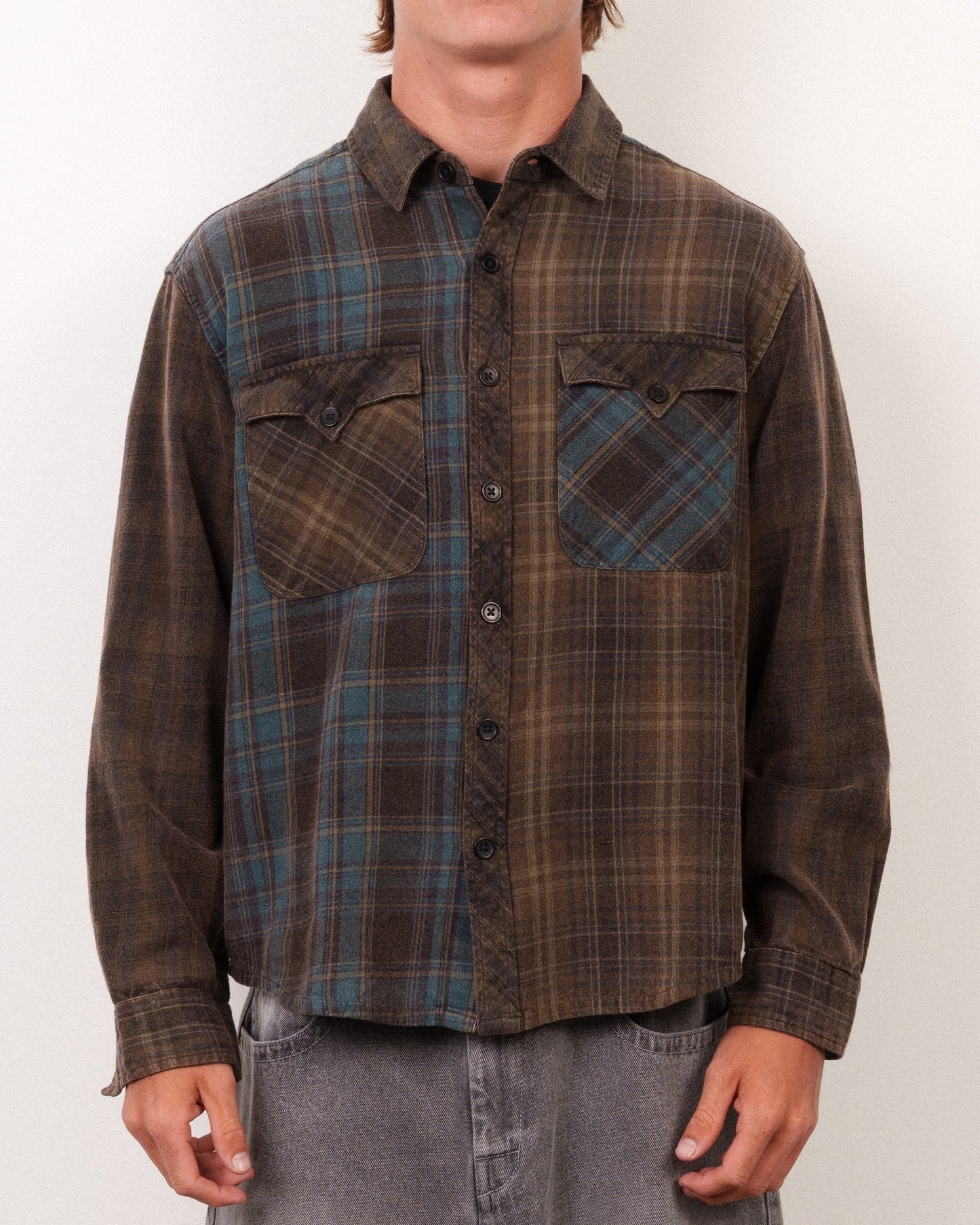 Mayhem Mix Flannel Black