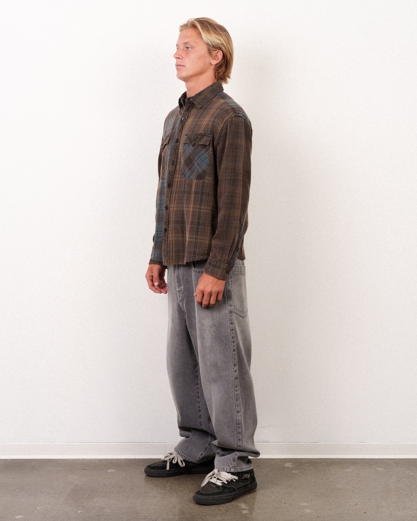 Mayhem Mix Flannel Black
