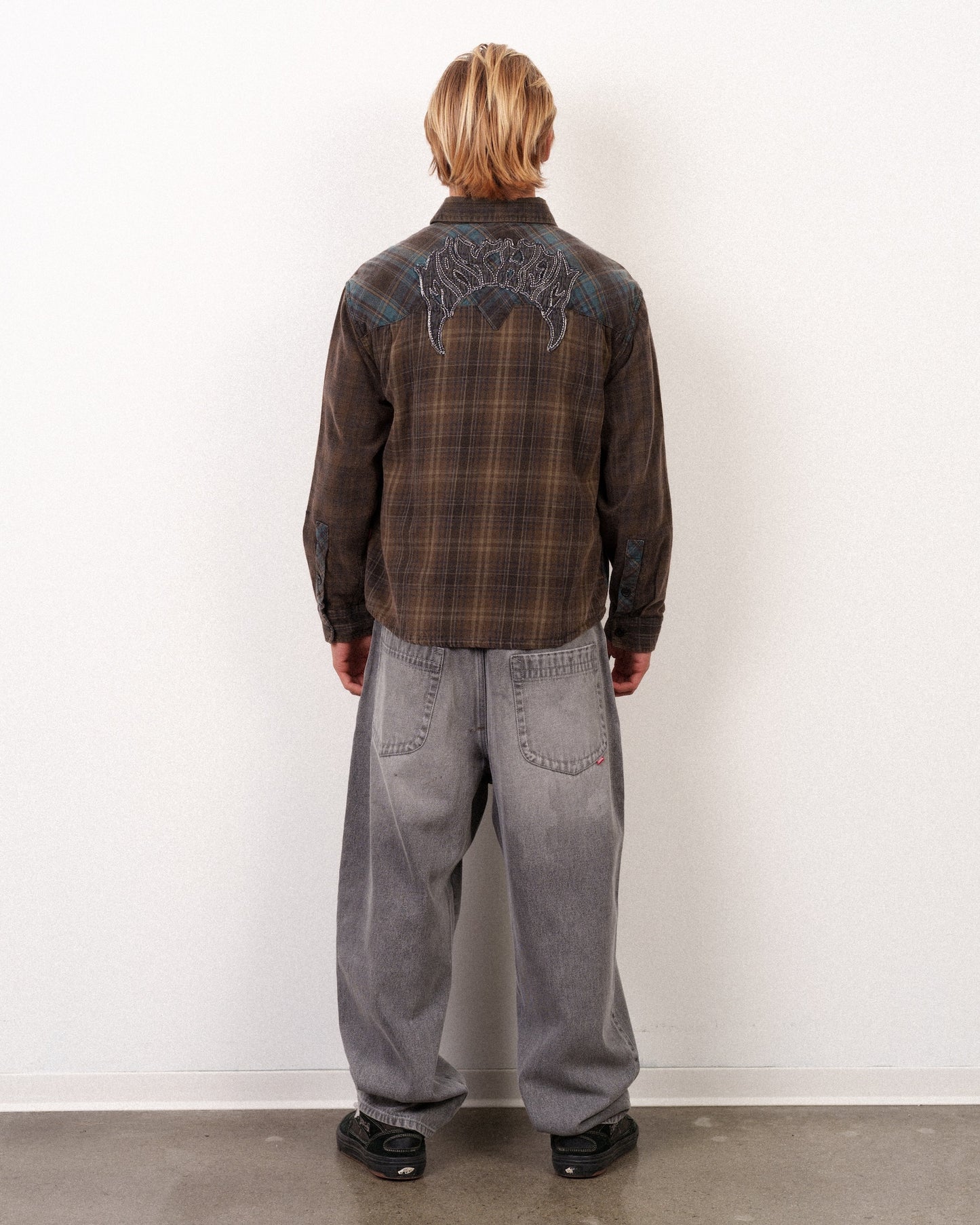 Mayhem Mix Flannel Black