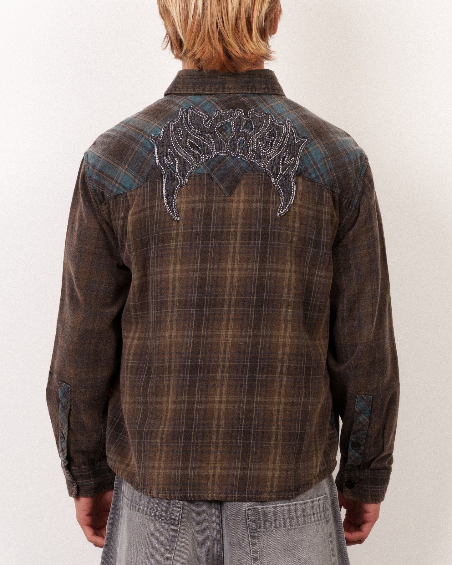 Mayhem Mix Flannel Black