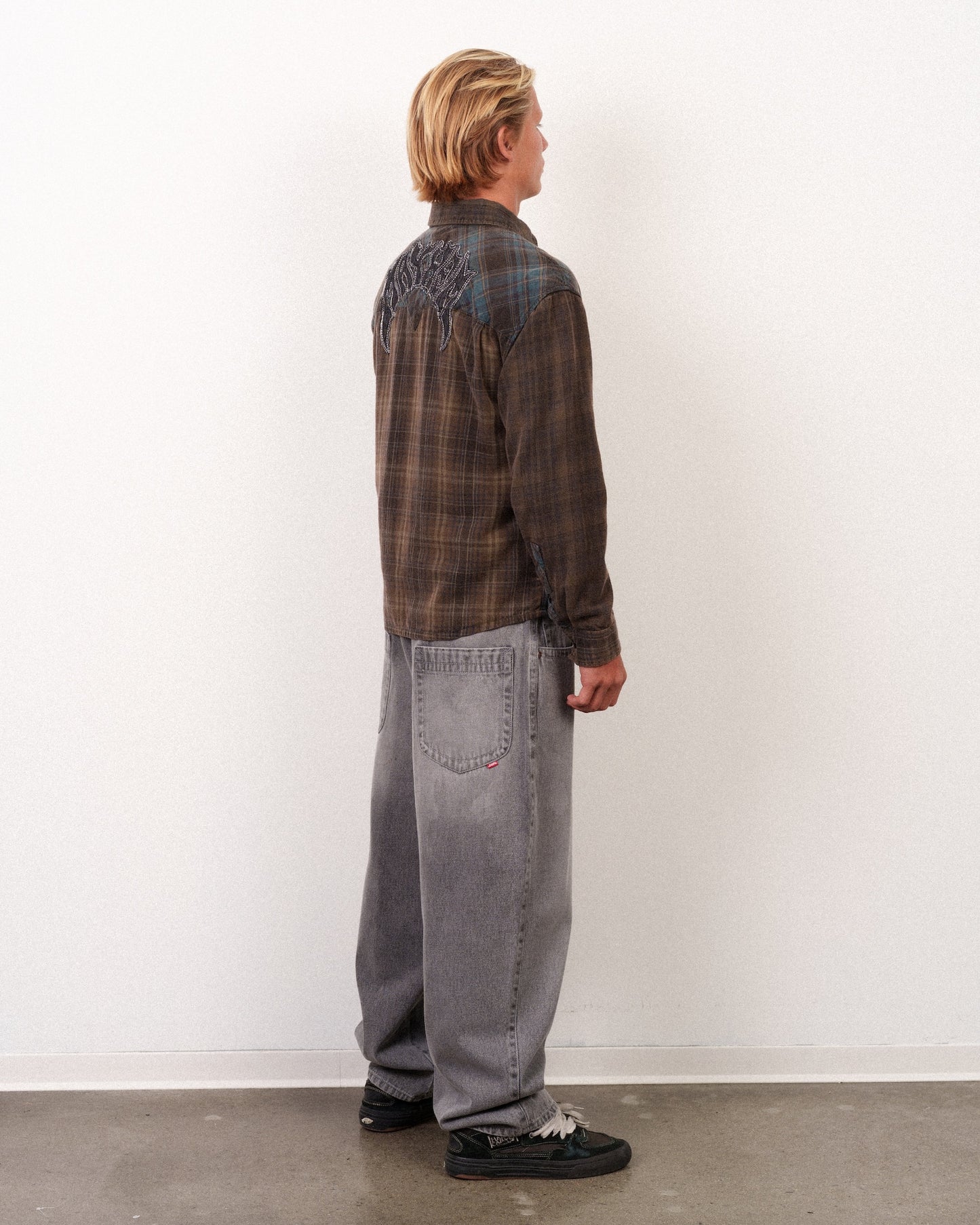 Mayhem Mix Flannel Black