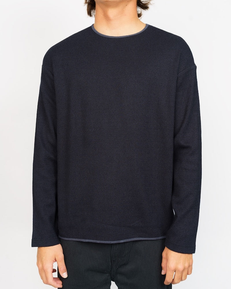 Foundation Long Sleeve Waffle Tee Black – Lost Enterprises
