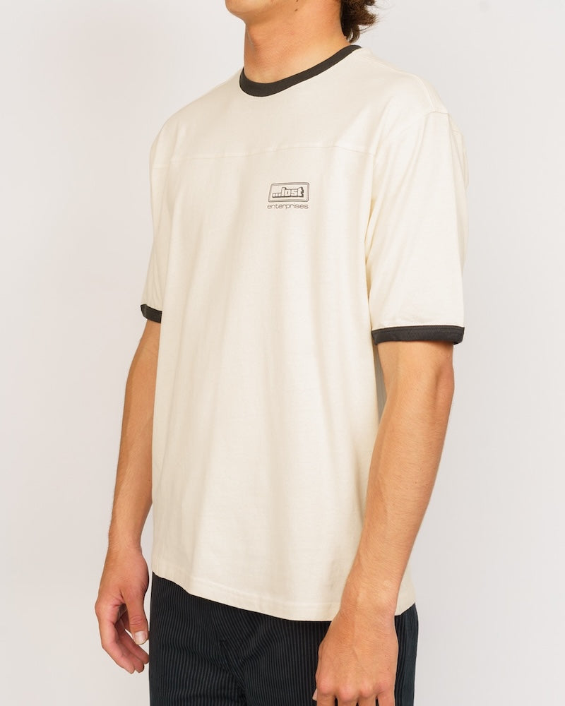 Victory Ringer Tee Vintage White