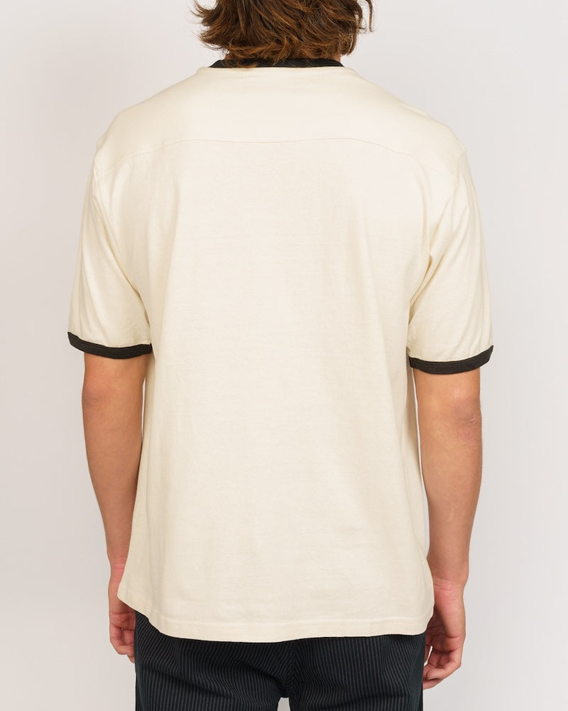 Victory Ringer Tee Vintage White