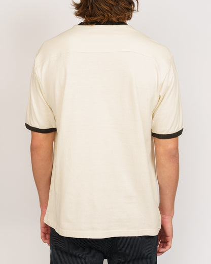 Victory Ringer Tee Vintage White