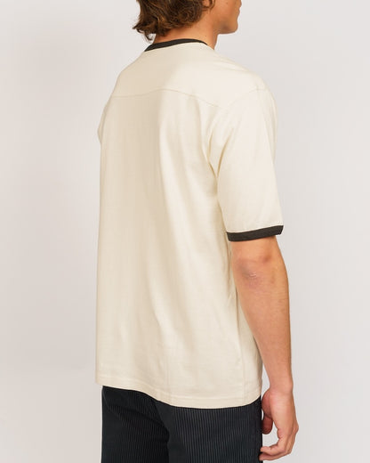 Victory Ringer Tee Vintage White