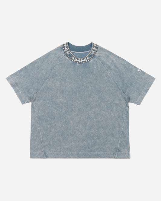 Buster Crew Tee Steel Blue