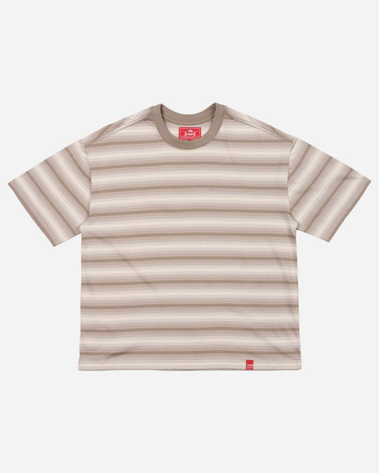 Fader Stripe Knit Faded Brown
