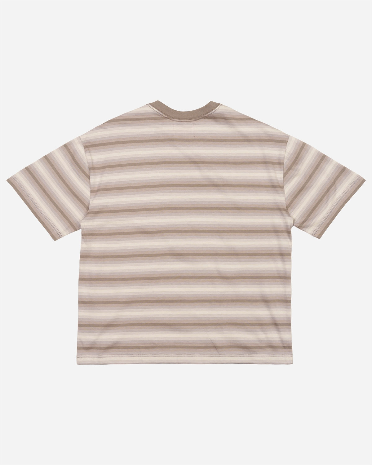 Fader Stripe Knit Faded Brown