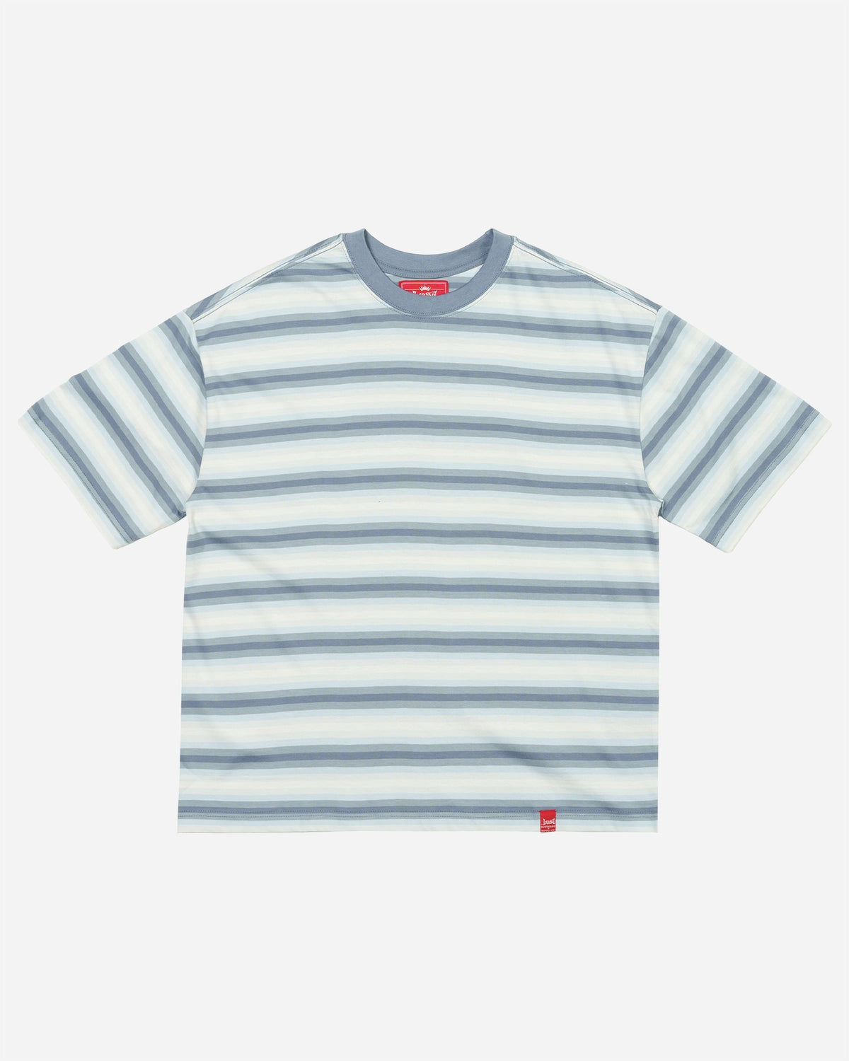 Fader Stripe Knit Faded Blue