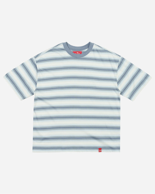 Fader Stripe Knit Faded Blue