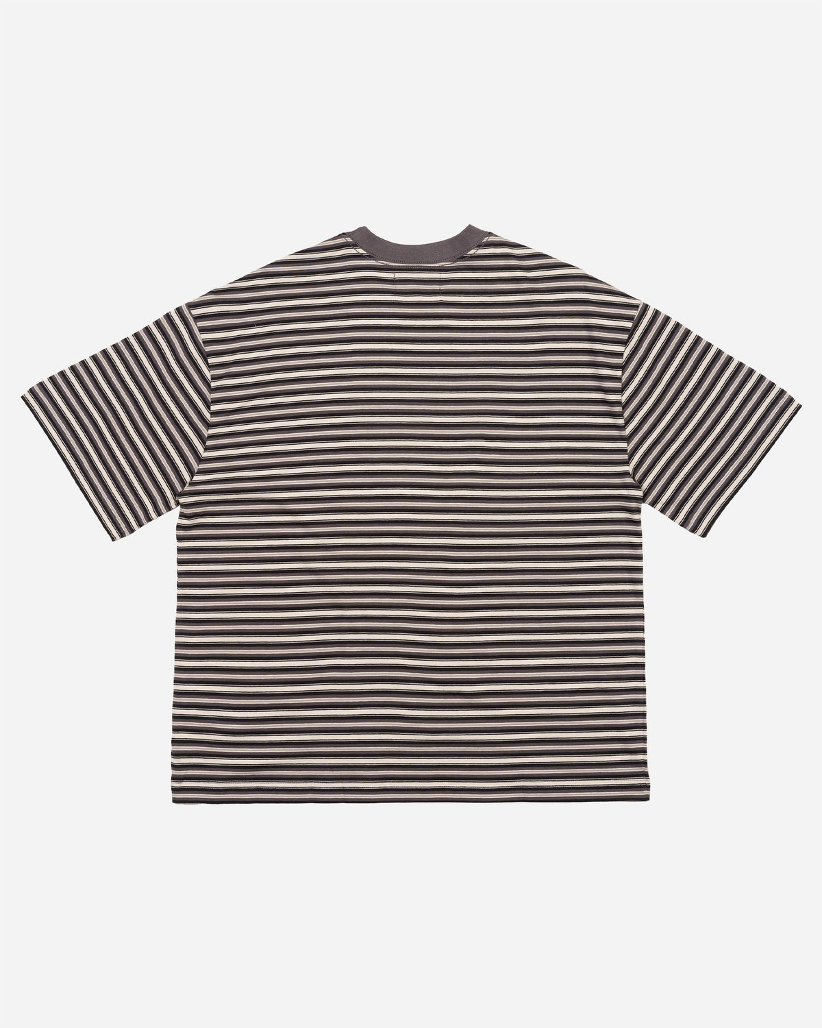 Louis Stripe Knit Charcoal