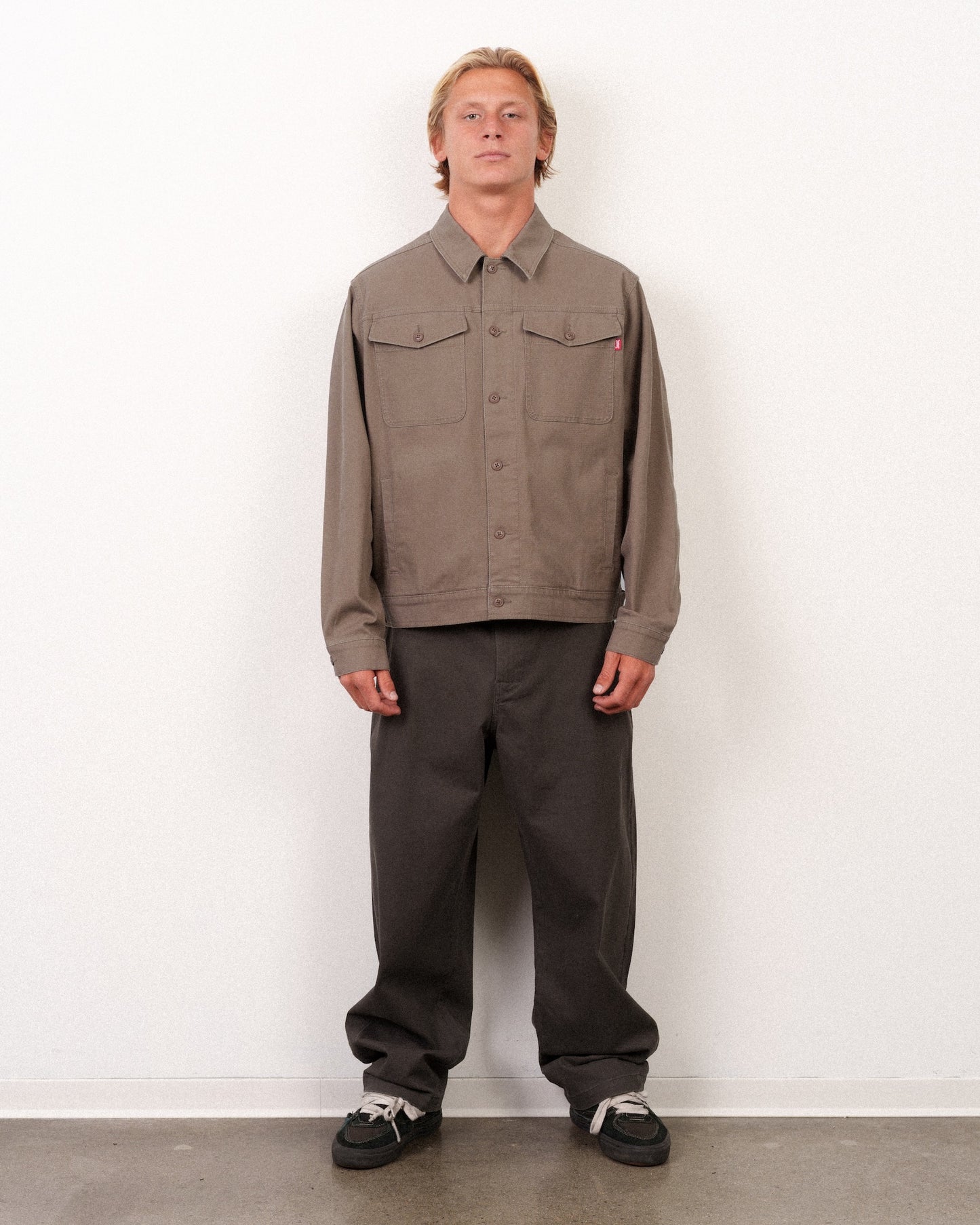 Barrel Jacket Deep Taupe