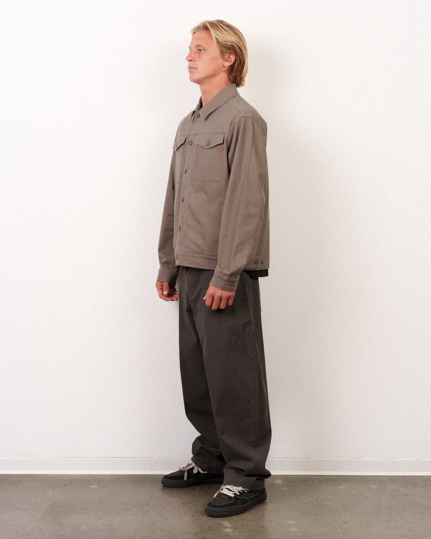 Barrel Jacket Deep Taupe