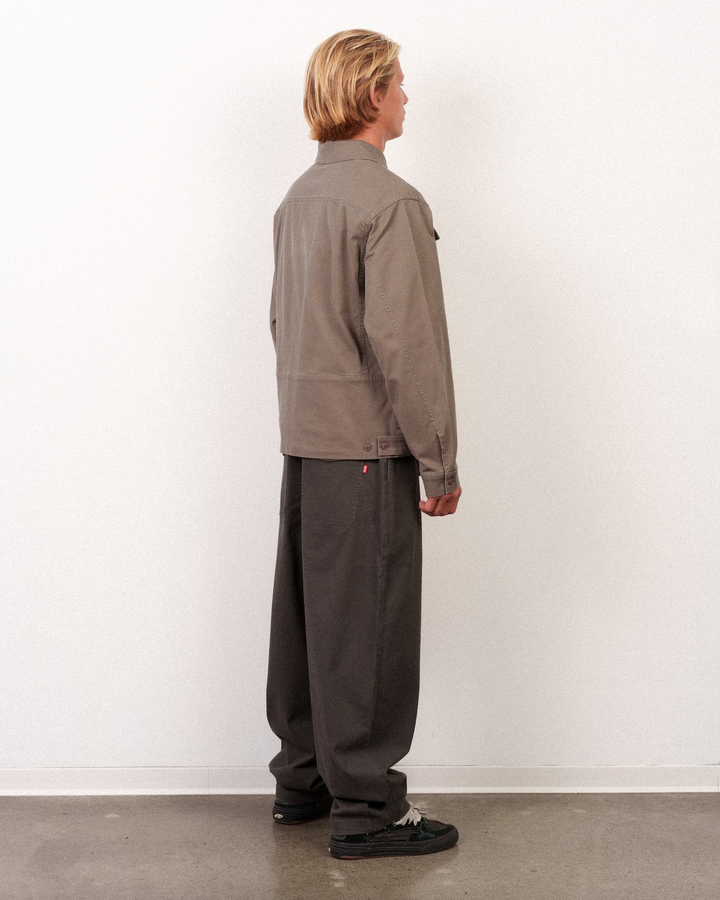 Barrel Jacket Deep Taupe