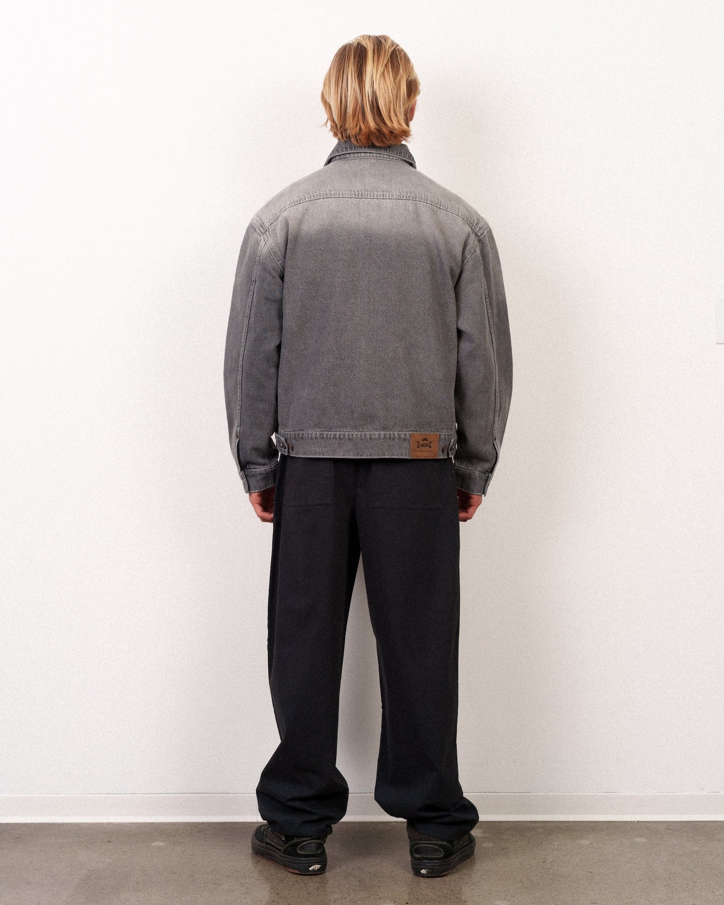 Big Rig Denim Jacket Vintage Grey