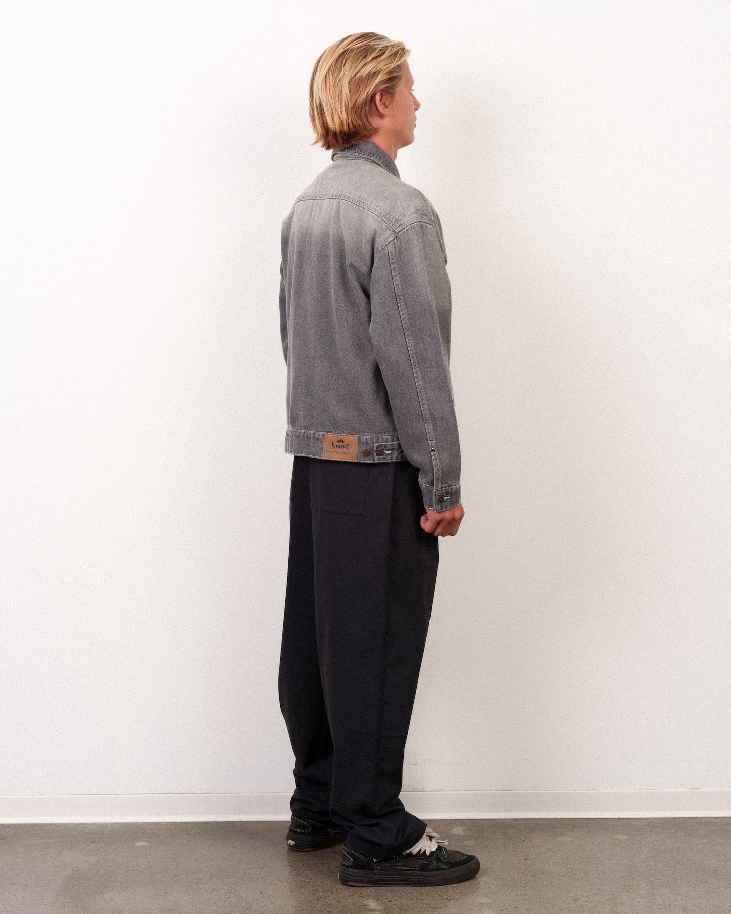 Big Rig Denim Jacket Vintage Grey