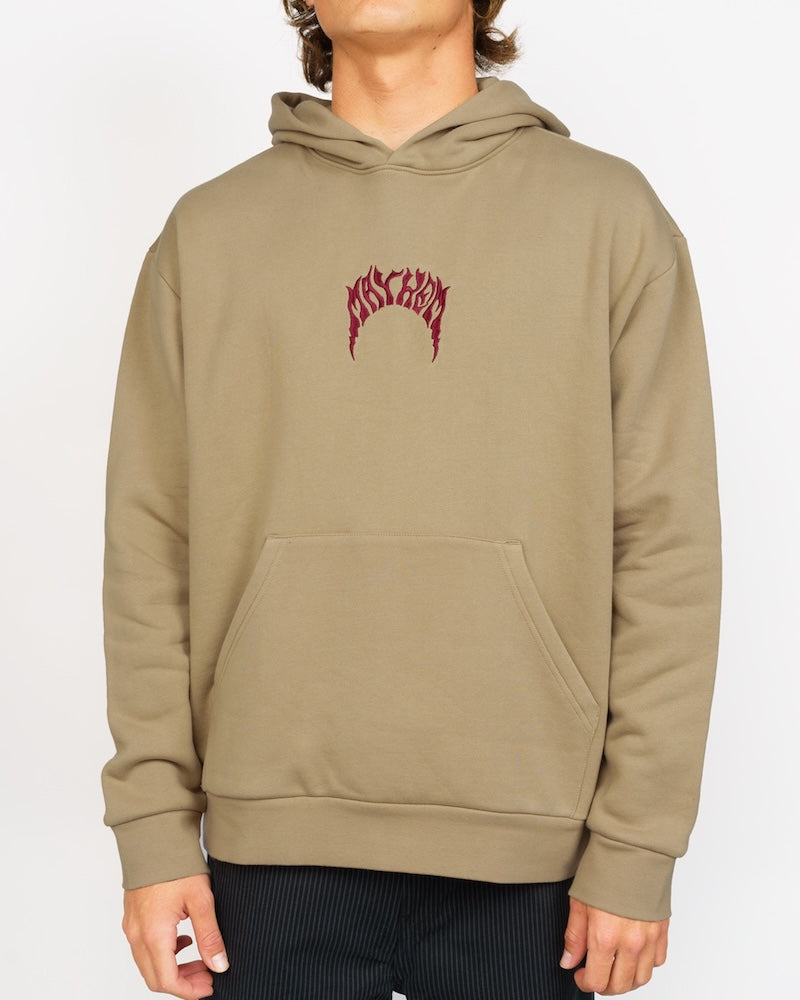 Mayhem Bolts Heavy Hoodie Khaki