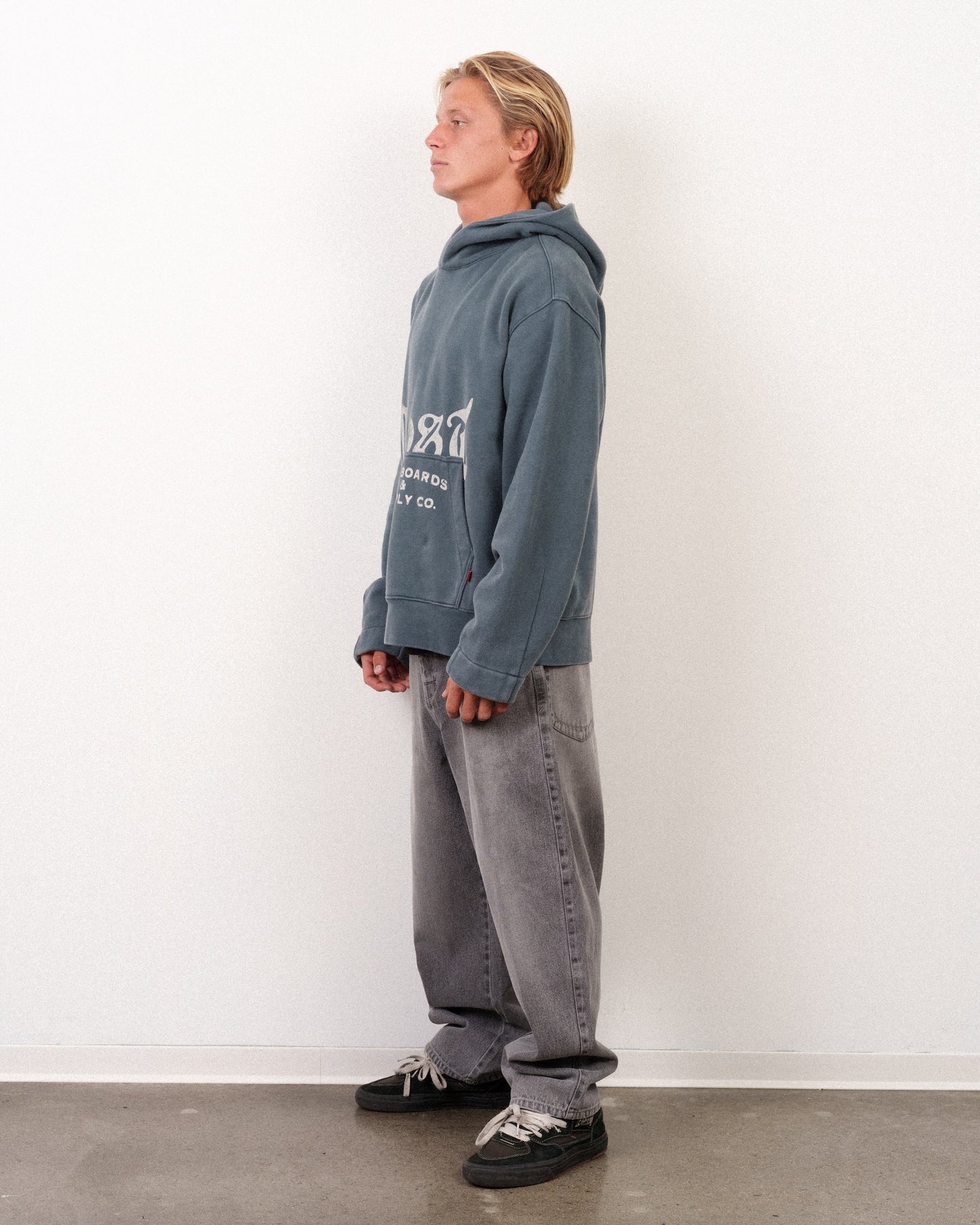 Kanga Heavy Hoodie Dark Slate