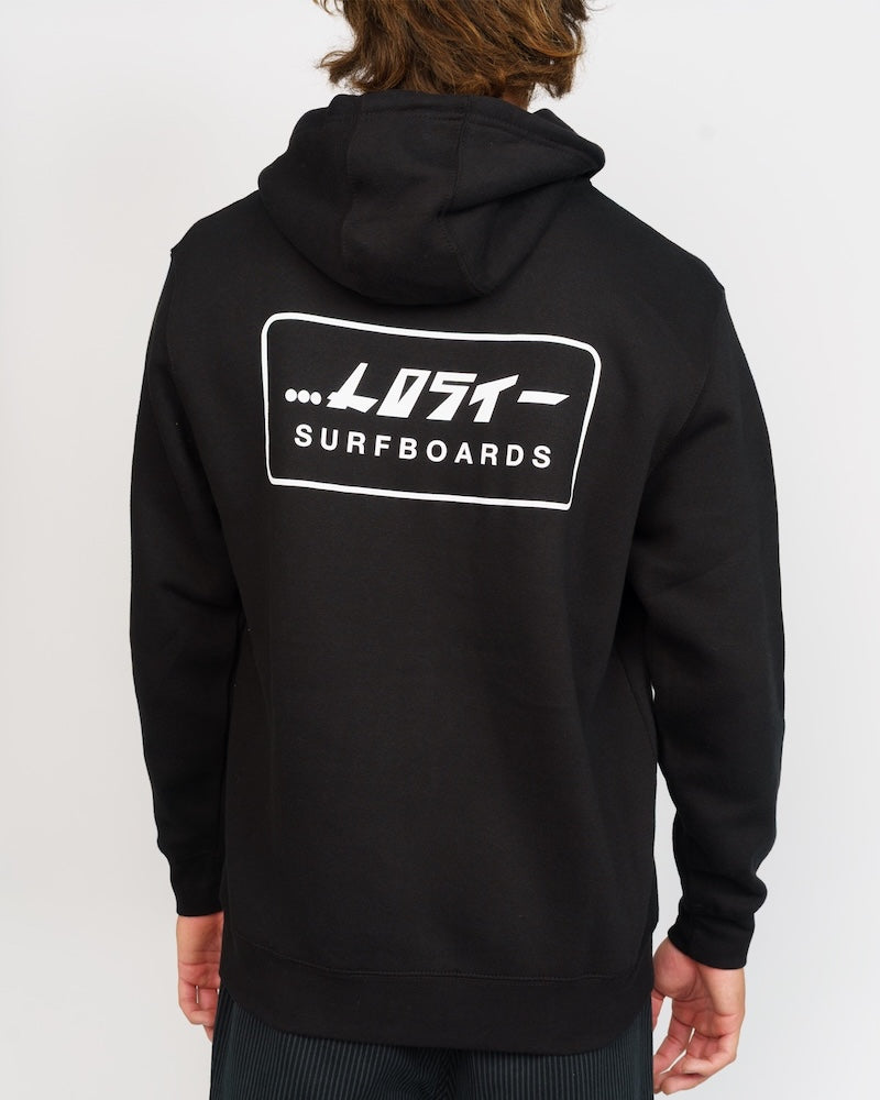 Super Mega Zip Hoodie Black