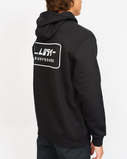Super Mega Zip Hoodie Black