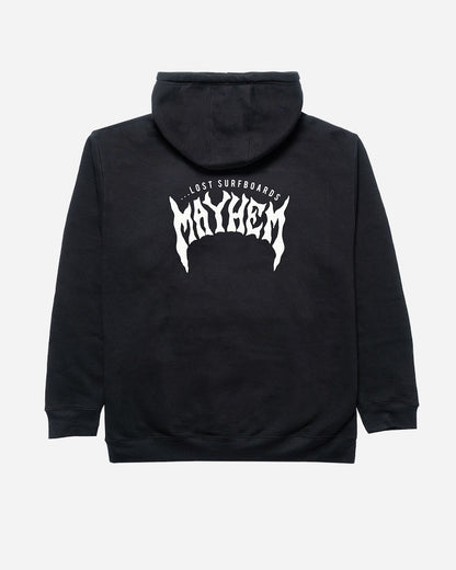 Mayhem Designs Heavy Hoodie Black