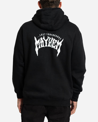 Mayhem Designs Heavy Hoodie Black