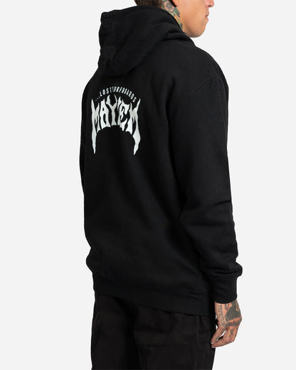 Mayhem Designs Heavy Hoodie Black