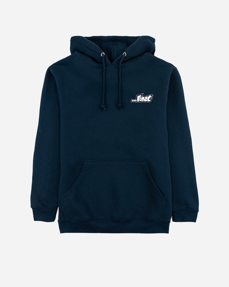 LAM HOODIE NAVY – Lost Enterprises