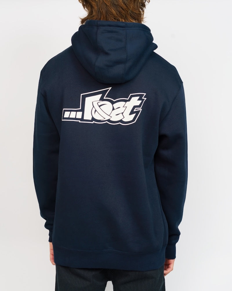 LAM HOODIE NAVY – Lost Enterprises