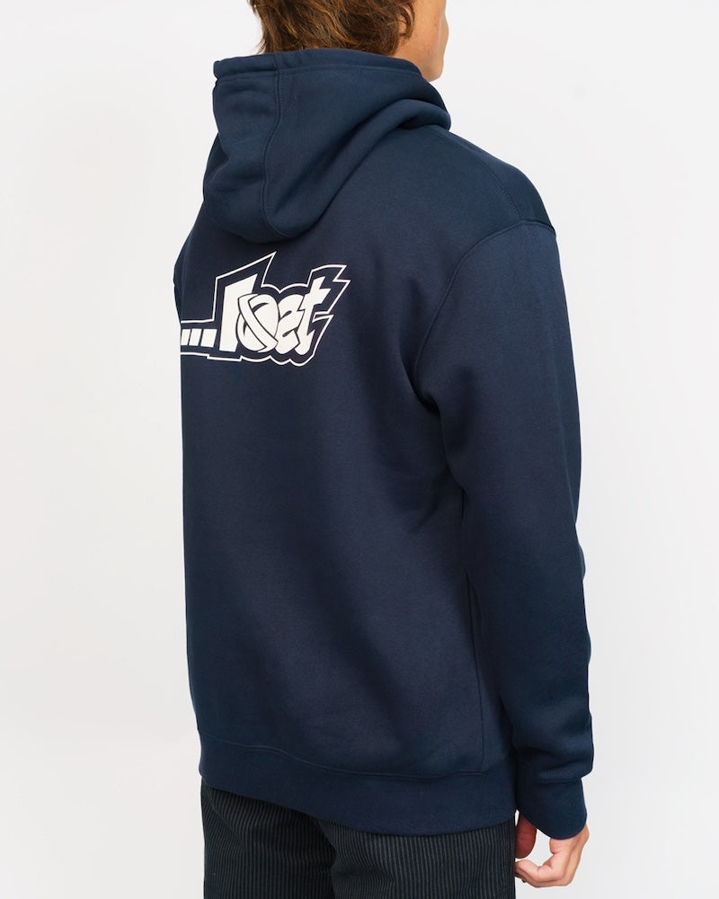LAM HOODIE NAVY – Lost Enterprises