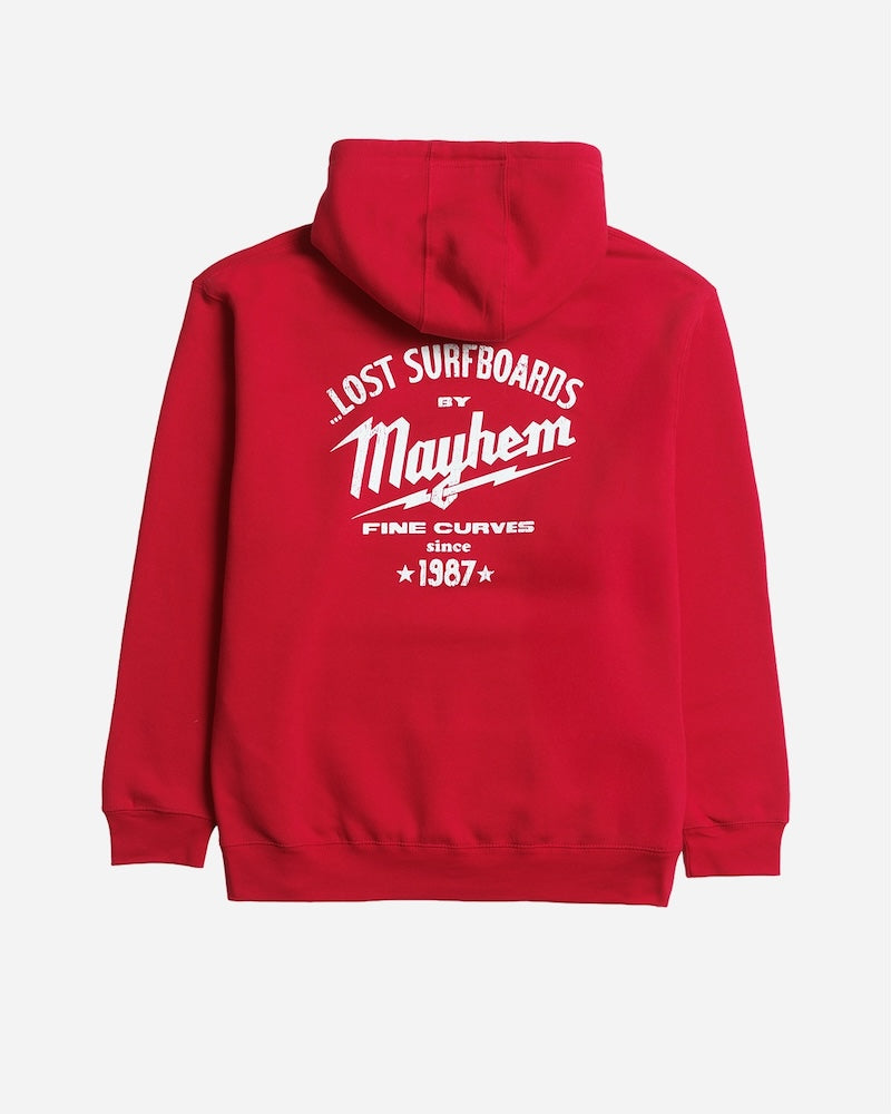 Builders By Mayhem Hoodie Red