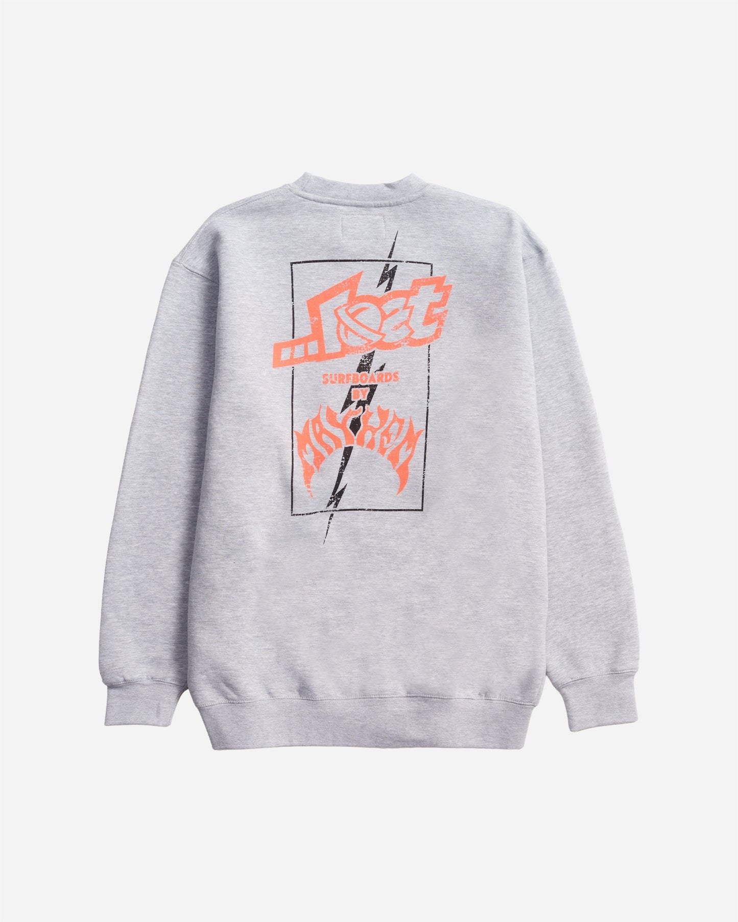 Mayhem Bolts Crewneck Heather Grey