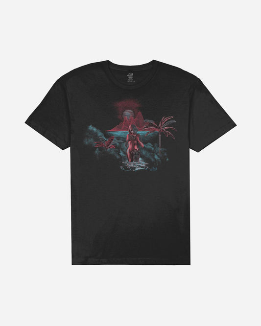 Cyber Island Tee Black