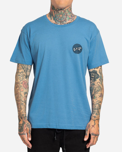 Lost Surfboards Tee Coastal Blue