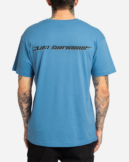 Lost Surfboards Tee Coastal Blue