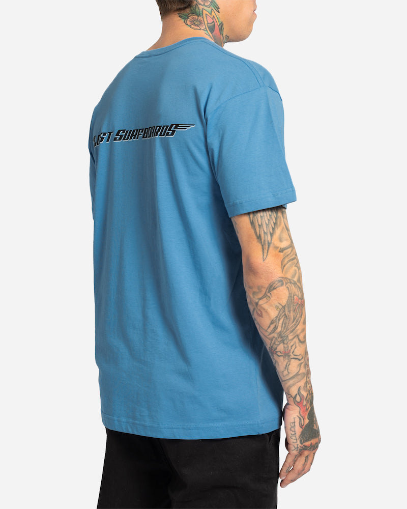 Lost Surfboards Tee Coastal Blue