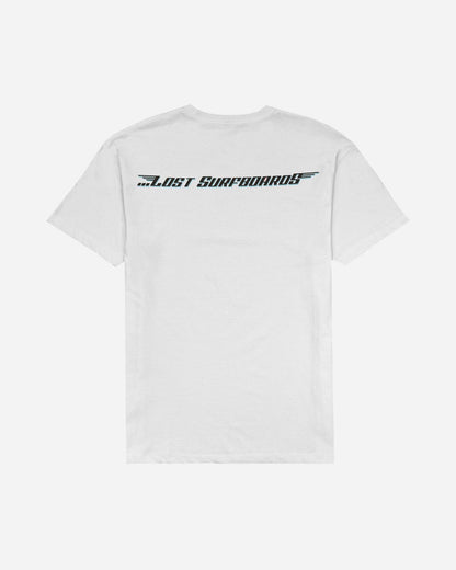 Lost Surfboards Tee White