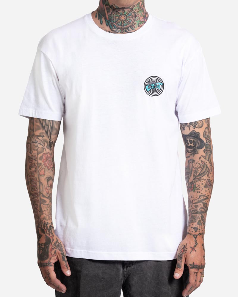 Lost Surfboards Tee White