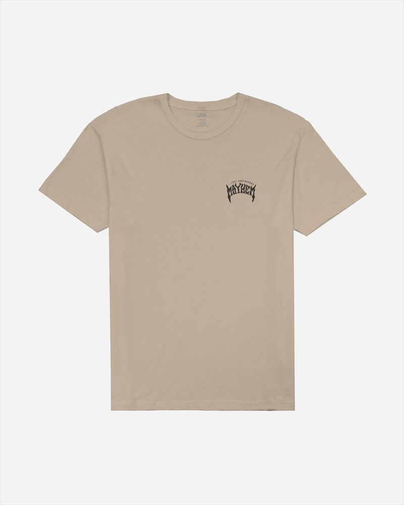 Mayhem Designs Tee Sand