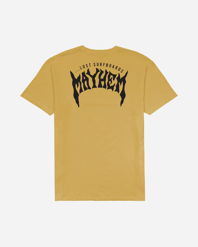 Mayhem Design Mayhem Designs Tee Vintage Gold – Lost Enterprises