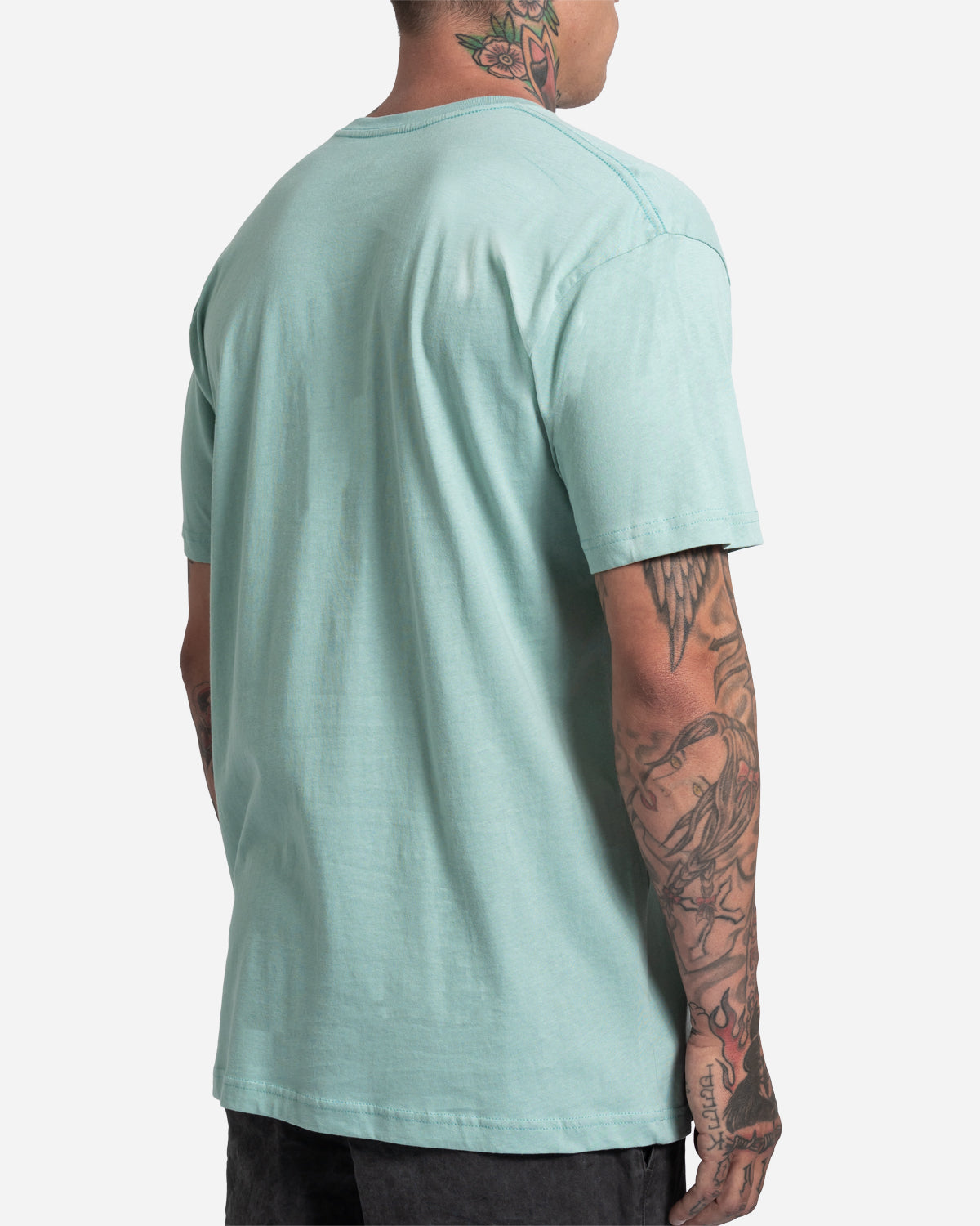 Lost Chest Logo Tee Seafoam