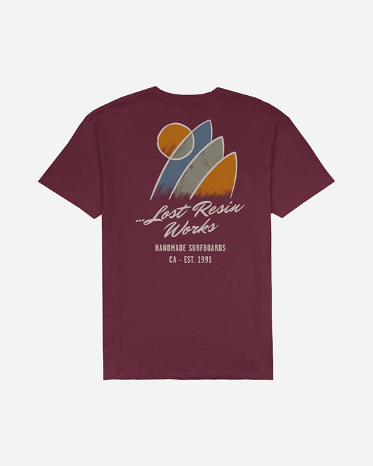 Handmade Tee Maroon