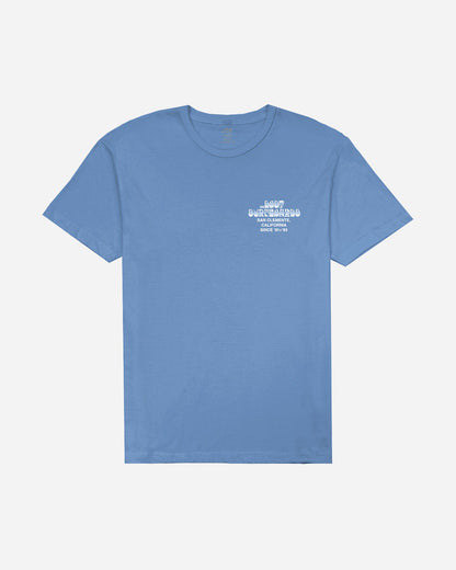 Posted Tee Coastal Blue