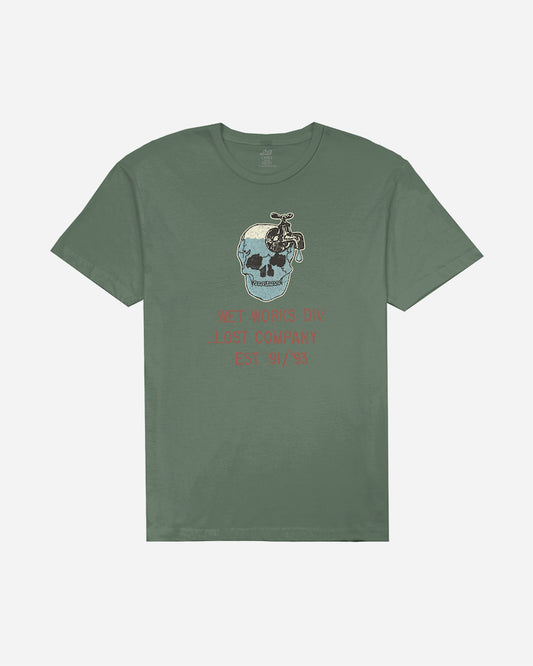 Wet Works Tee Moss Green